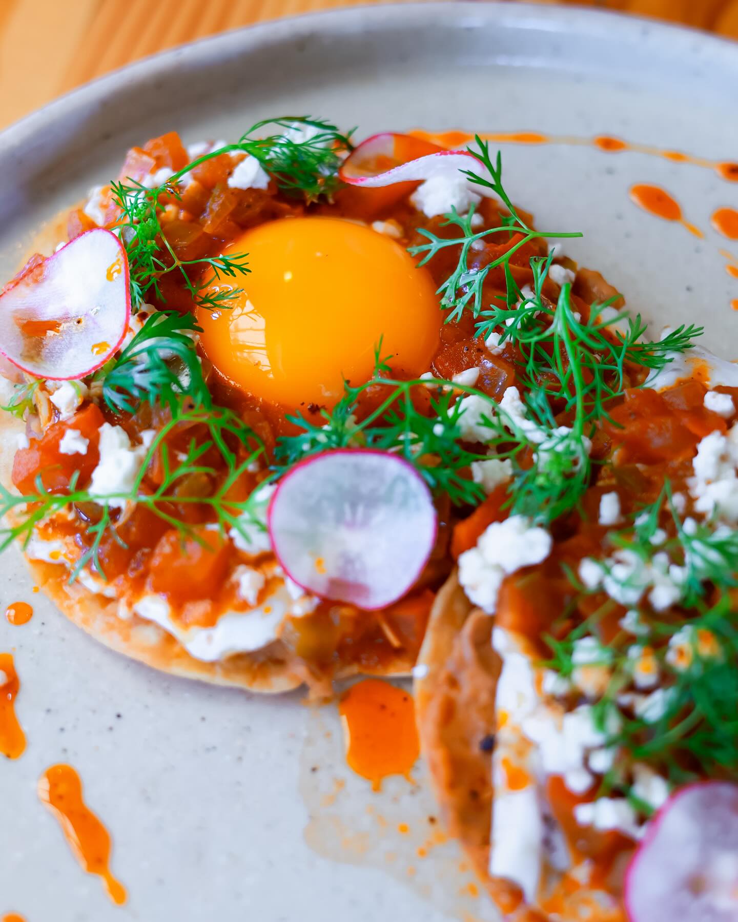 Tostada ranchera